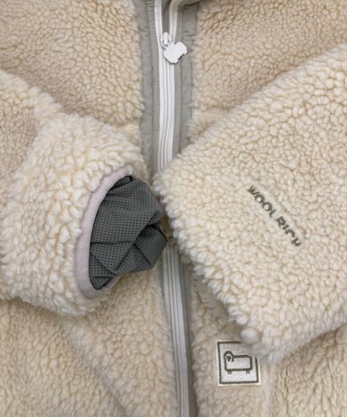 WOOLRICH（ウールリッチ）WOOLRICH (ウールリッチ) TERRA PILE MIDDLE JACKET アイボリー サイズ:Mの古着・服飾アイテム