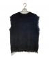 ADAWAS (アダワス) ツイードニットベスト ブラック サイズ:Free：5000円