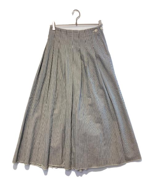 journal standard luxe（ジャーナルスタンダード ラックス）journal standard luxe (ジャーナルスタンダード ラックス) JANUARYスカート ホワイト×ブラック サイズ:FREEの古着・服飾アイテム