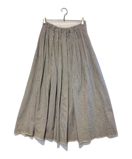 journal standard luxe（ジャーナルスタンダード ラックス）journal standard luxe (ジャーナルスタンダード ラックス) JANUARYスカート ホワイト×ブラック サイズ:FREEの古着・服飾アイテム