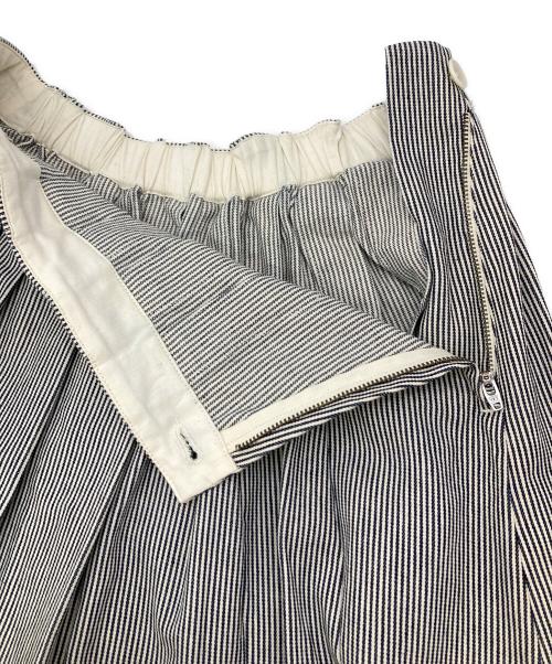 journal standard luxe（ジャーナルスタンダード ラックス）journal standard luxe (ジャーナルスタンダード ラックス) JANUARYスカート ホワイト×ブラック サイズ:FREEの古着・服飾アイテム