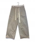 journal standard luxeジャーナルスタンダード ラックス）の古着「ツイルベイカーパンツ」｜ベージュ