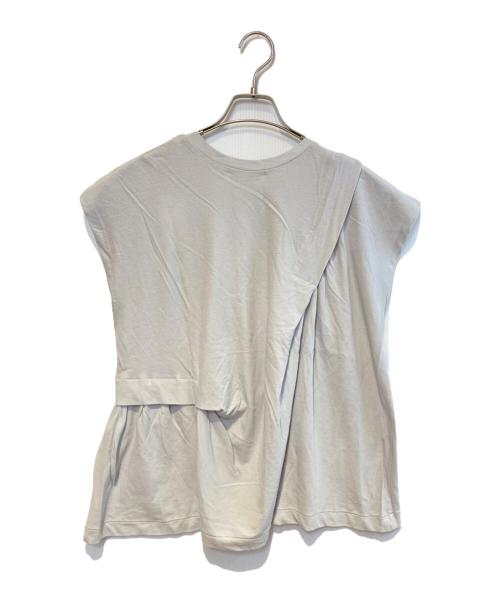 mina perhonen（ミナ ペルホネン）mina perhonen (ミナ ペルホネン) jollyカットソートップス ベージュ サイズ:38の古着・服飾アイテム