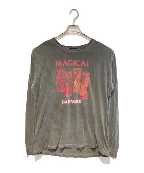 nubian（ヌビアン）nubian (ヌビアン) JUN INAGAWA (ジュンイナガワ) Long Sleeve Tee グレー サイズ:不明の古着・服飾アイテム