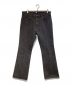 Ets MATERIAUXマテリオ）の古着「ブーツカットデニム」｜ブラック