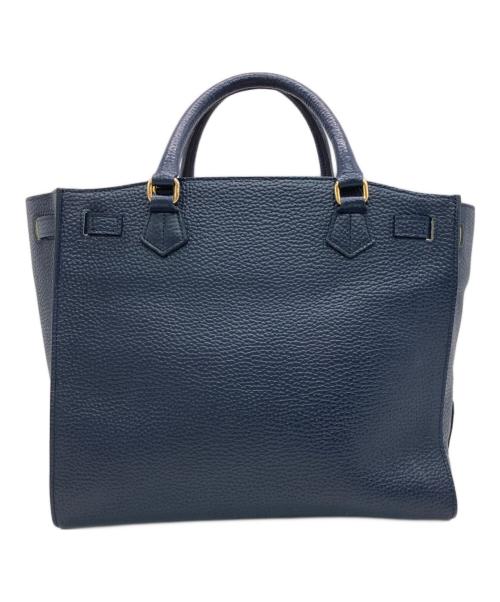 A.D.M.J.（エーディーエムジェイ）A.D.M.J. (エーディーエムジェイ) トートバッグ ネイビーの古着・服飾アイテム