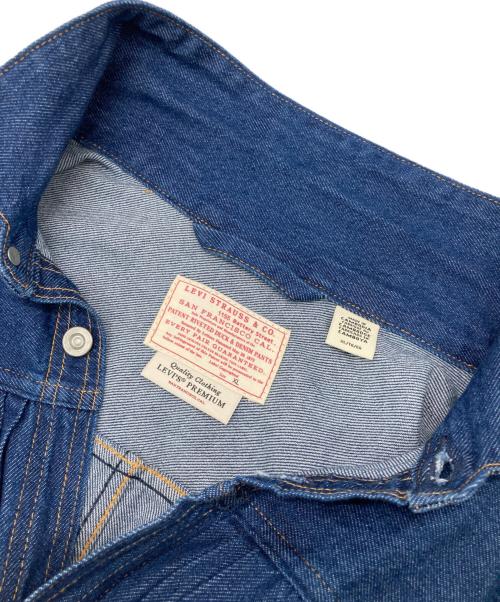 LEVI'S PReMIUM（リーバイス プレミアム）LEVI'S PReMIUM (リーバイスプレミアム) ヴィンテージプリーツトラッカージャケット インディゴ サイズ:XLの古着・服飾アイテム