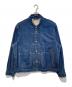 LEVI'S PReMIUM（リーバイスプレミアム）の古着「ヴィンテージプリーツトラッカージャケット」｜インディゴ
