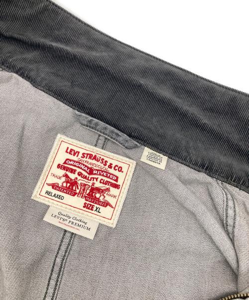 LEVI'S PReMIUM（リーバイス プレミアム）LEVI'S PReMIUM (リーバイスプレミアム) フルジップメカニック トラッカージャケット ブラック サイズ:XLの古着・服飾アイテム