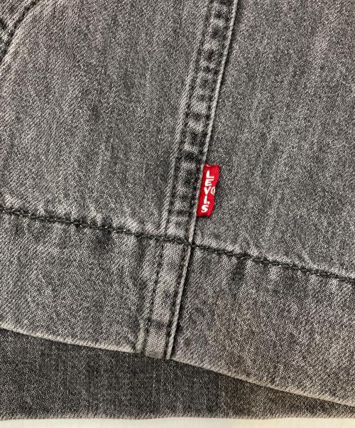 LEVI'S PReMIUM（リーバイス プレミアム）LEVI'S PReMIUM (リーバイスプレミアム) フルジップメカニック トラッカージャケット ブラック サイズ:XLの古着・服飾アイテム