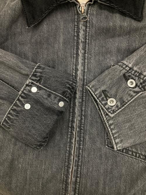 LEVI'S PReMIUM（リーバイス プレミアム）LEVI'S PReMIUM (リーバイスプレミアム) フルジップメカニック トラッカージャケット ブラック サイズ:XLの古着・服飾アイテム