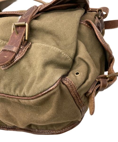 RALPH LAUREN（ラルフローレン）RALPH LAUREN (ラルフローレン) ミリタリーメッセンジャーバッグ カーキの古着・服飾アイテム