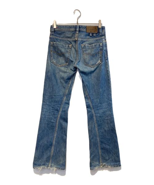 DIESEL（ディーゼル）DIESEL (ディーゼル) SHAZOR フレアデニムパンツ インディゴ サイズ:W26の古着・服飾アイテム