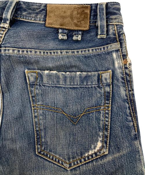 DIESEL（ディーゼル）DIESEL (ディーゼル) SHAZOR フレアデニムパンツ インディゴ サイズ:W26の古着・服飾アイテム