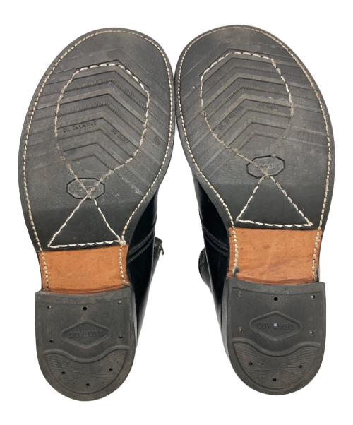 Sears（シアーズ）Sears (シアーズ) レザーキャップトゥブーツ ブラック サイズ:8 1/2の古着・服飾アイテム