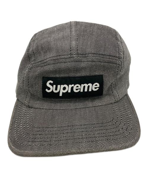 SUPREME（シュプリーム）SUPREME (シュプリーム) Jacquard Logo Camp Cap グレーの古着・服飾アイテム