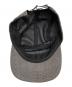 中古・古着 SUPREME (シュプリーム) Jacquard Logo Camp Cap グレー：7000円