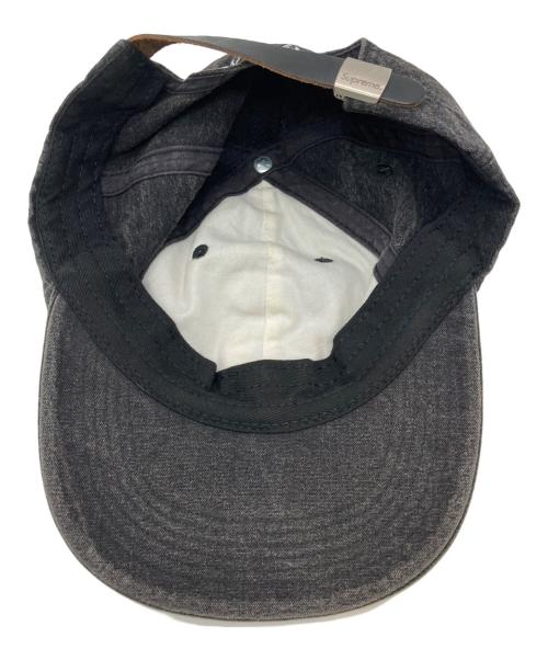 SUPREME（シュプリーム）SUPREME (シュプリーム) Pigment S Logo 6 Panel Cap ブラックの古着・服飾アイテム