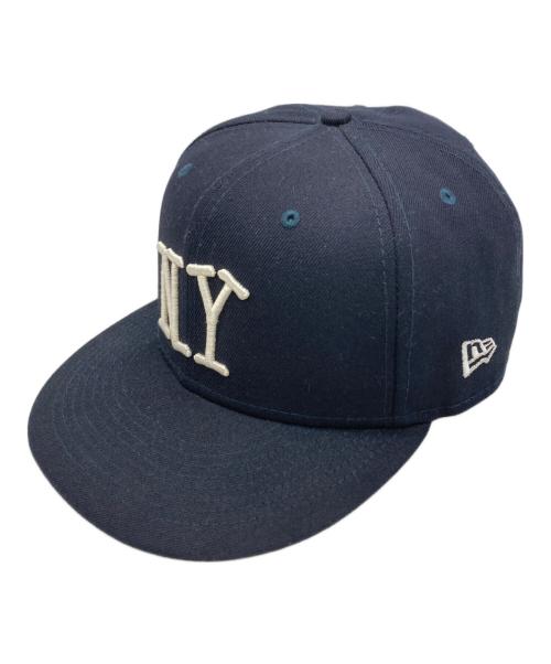 stussy（ステューシー）stussy (ステューシー) New Era (ニューエラ) キャップ ネイビー サイズ:7 1/2（59.6cm）の古着・服飾アイテム