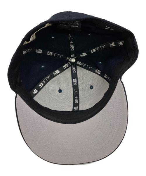 stussy（ステューシー）stussy (ステューシー) New Era (ニューエラ) キャップ ネイビー サイズ:7 1/2（59.6cm）の古着・服飾アイテム