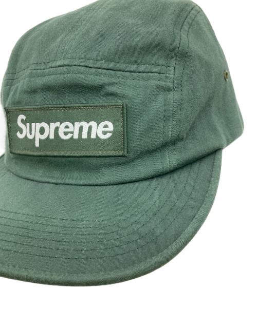SUPREME（シュプリーム）SUPREME (シュプリーム) Camp Cap グリーンの古着・服飾アイテム