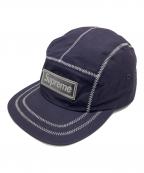 SUPREMEシュプリーム）の古着「Contrast Stitch Camp Cap」｜ネイビー