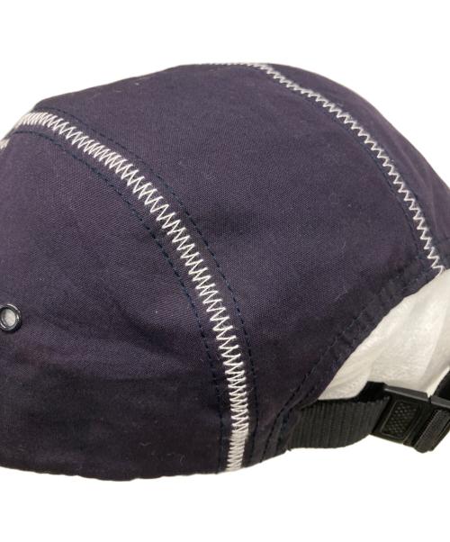 SUPREME（シュプリーム）SUPREME (シュプリーム) Contrast Stitch Camp Cap ネイビーの古着・服飾アイテム