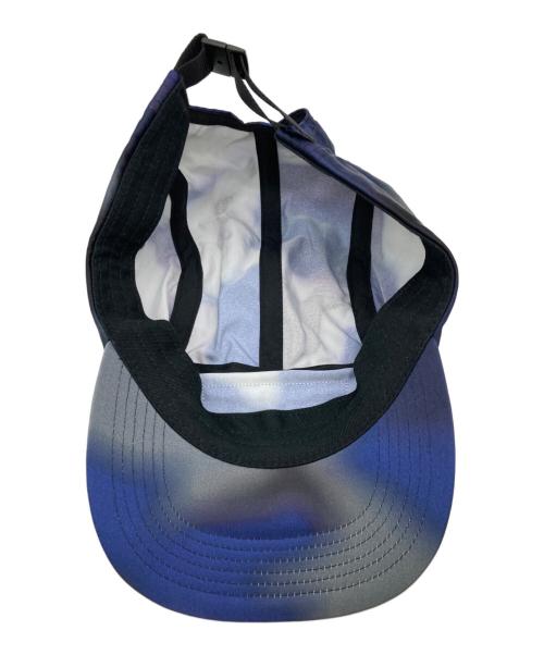 SUPREME（シュプリーム）SUPREME (シュプリーム) Washed Satin Camo Camp Cap ネイビーの古着・服飾アイテム