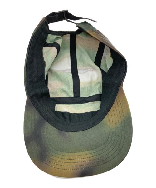 SUPREME（シュプリーム）SUPREME (シュプリーム) Washed Satin Camo Camp Cap グリーンの古着・服飾アイテム
