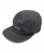 SUPREMEシュプリーム）の古着「Metal Plate Camp Cap」｜ブラック
