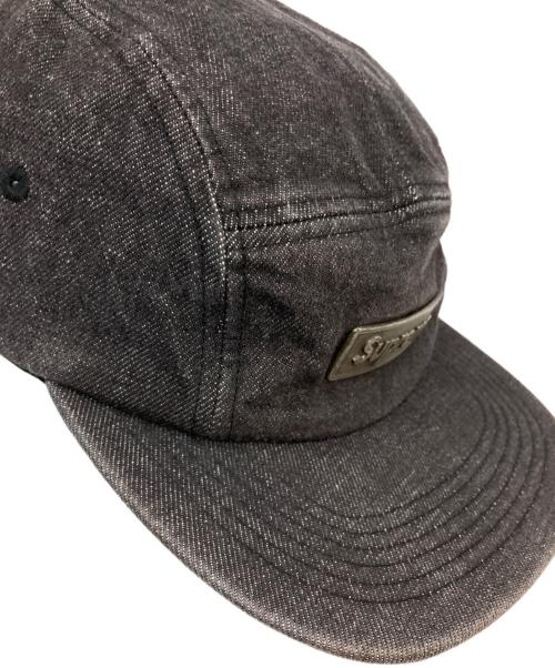 SUPREME（シュプリーム）SUPREME (シュプリーム) Metal Plate Camp Cap ブラックの古着・服飾アイテム