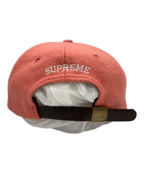 SUPREME（シュプリーム）SUPREME (シュプリーム) Wool S Logo 6 Panel ピンクの古着・服飾アイテム