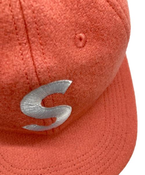 SUPREME（シュプリーム）SUPREME (シュプリーム) Wool S Logo 6 Panel ピンクの古着・服飾アイテム