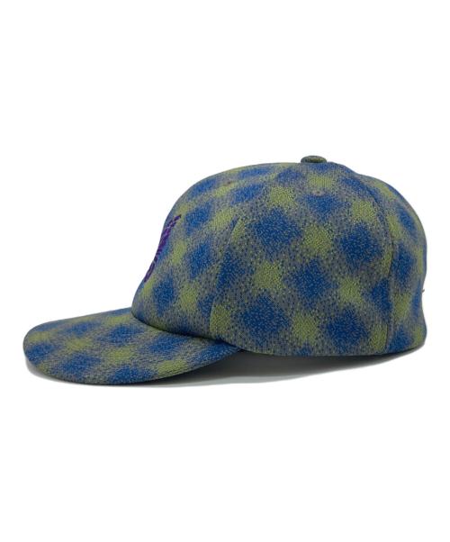 Needles（ニードルズ）Needles (ニードルズ) Baseball Cap グリーン×ネイビーの古着・服飾アイテム