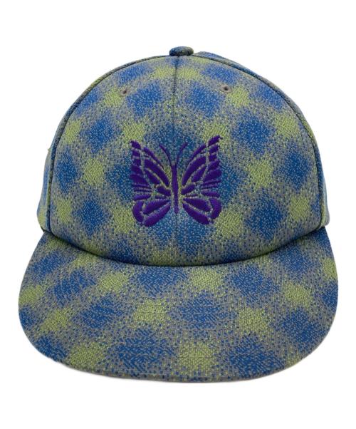 Needles（ニードルズ）Needles (ニードルズ) Baseball Cap グリーン×ネイビーの古着・服飾アイテム