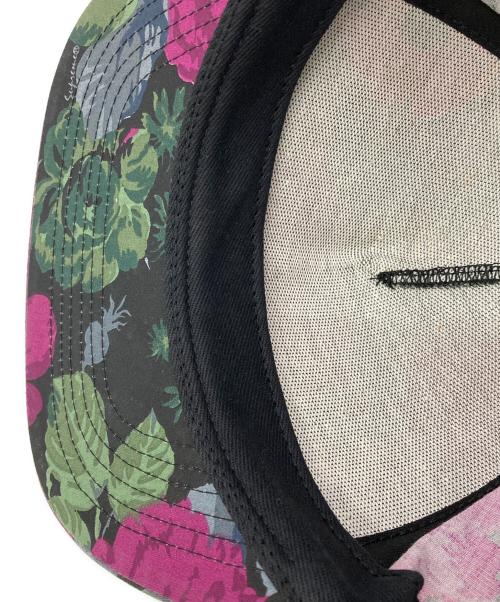 SUPREME（シュプリーム）SUPREME (シュプリーム) Floral 5-Panel Cap パープル×グリーンの古着・服飾アイテム