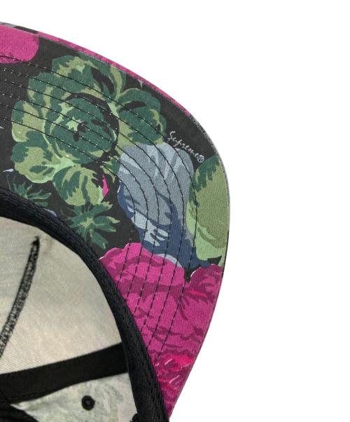 SUPREME（シュプリーム）SUPREME (シュプリーム) Floral 5-Panel Cap パープル×グリーンの古着・服飾アイテム