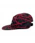 SUPREME (シュプリーム) Thorn Camp Cap レッド×ブラック：7000円