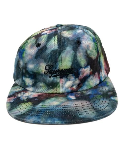 SUPREME（シュプリーム）SUPREME (シュプリーム) LIBERTY (リバティ) Script Logo Liberty Twill 6-Panel ブルーの古着・服飾アイテム