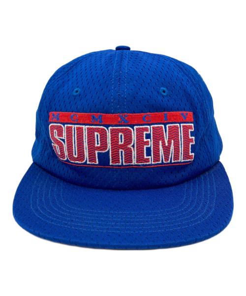 SUPREME（シュプリーム）SUPREME (シュプリーム) Zig Zag 6-Panel ブルーの古着・服飾アイテム