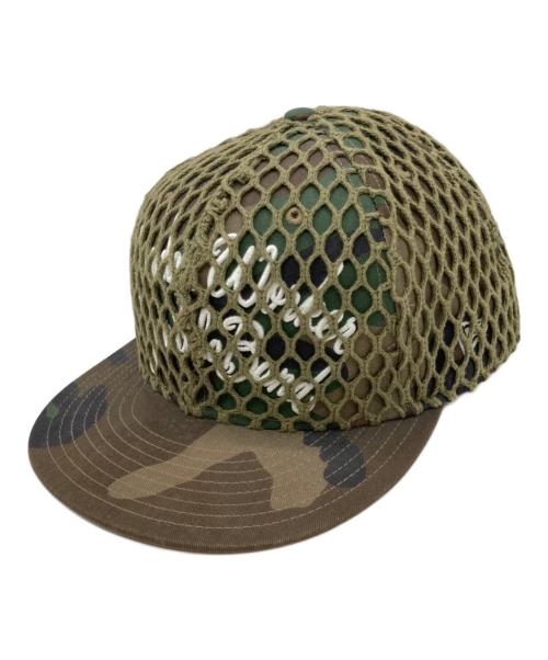 New Era（ニューエラ）New Era (ニューエラ) SASQUATCHfabrix. (サスクワッチファブリックス) キャップ オリーブ サイズ:7 1/2（59.6cm）の古着・服飾アイテム