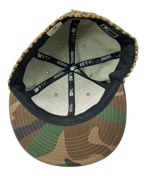 New Era（ニューエラ）New Era (ニューエラ) SASQUATCHfabrix. (サスクワッチファブリックス) キャップ オリーブ サイズ:7 1/2（59.6cm）の古着・服飾アイテム