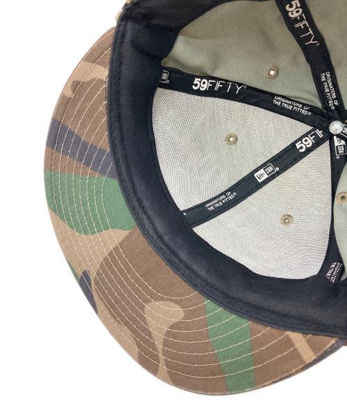 New Era（ニューエラ）New Era (ニューエラ) SASQUATCHfabrix. (サスクワッチファブリックス) キャップ オリーブ サイズ:7 1/2（59.6cm）の古着・服飾アイテム