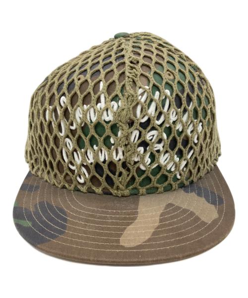 New Era（ニューエラ）New Era (ニューエラ) SASQUATCHfabrix. (サスクワッチファブリックス) キャップ オリーブ サイズ:7 1/2（59.6cm）の古着・服飾アイテム