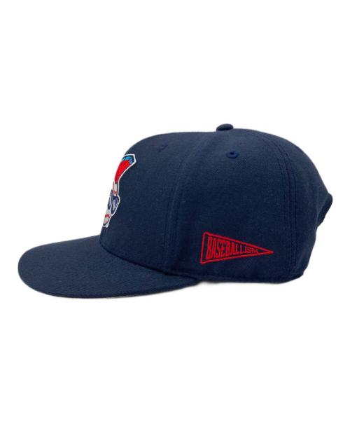 BASEBALLISM（ベースボールイズム）BASEBALLISM (ベースボールイズム) スナップバックキャップ ネイビーの古着・服飾アイテム