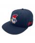 BASEBALLISM（ベースボールイズム）の古着「スナップバックキャップ」｜ネイビー