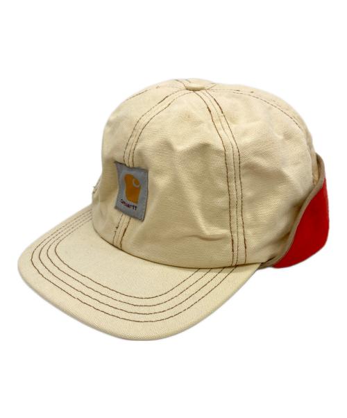 CarHartt（カーハート）CarHartt (カーハート) イヤーフラップキャップ ベージュの古着・服飾アイテム