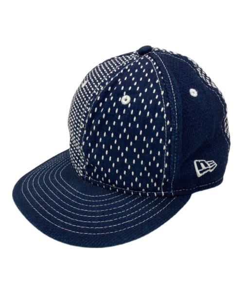 New Era（ニューエラ）New Era (ニューエラ) FDMTL (ファンダメンタル) 刺し子キャップ インディゴ サイズ:7 1/2（59.6cm）の古着・服飾アイテム