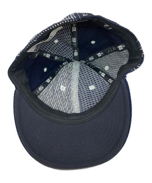 New Era（ニューエラ）New Era (ニューエラ) FDMTL (ファンダメンタル) 刺し子キャップ インディゴ サイズ:7 1/2（59.6cm）の古着・服飾アイテム