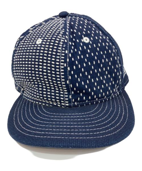 New Era（ニューエラ）New Era (ニューエラ) FDMTL (ファンダメンタル) 刺し子キャップ インディゴ サイズ:7 1/2（59.6cm）の古着・服飾アイテム